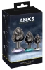 Artikelbild 1 des Artikels “ANOS Metal Butt Plug Set Diamond “
