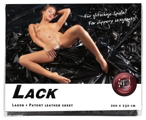 Artikelbild des Artikels “Lack Laken schwarz “