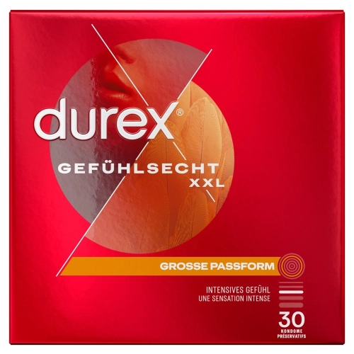 Artikelbild des Artikels “Durex Gefühlsecht extra groß 30er “