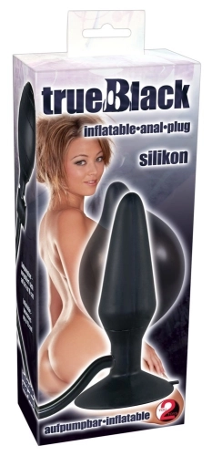 Artikelbild des Artikels “True Black inflatable Analplug “