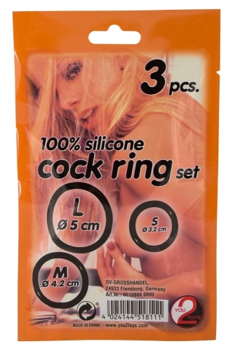 Artikelbild des Artikels “Silicone cock ring set 3 pcs “