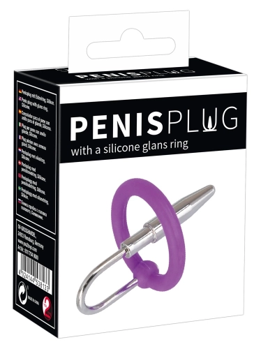 Artikelbild des Artikels “PPlug with a silicone glans ring “