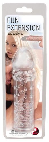 Artikelbild des Artikels “Fun Extension Clear Penishülle “