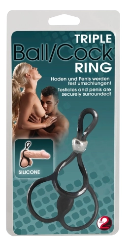 Artikelbild des Artikels “Triple Ball- und Cockring “