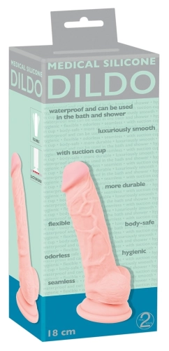 Artikelbild des Artikels “Medical Silicone Dildo 18 cm “