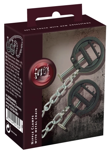 Artikelbild des Artikels “Nipple Clamps with Metal Chain “
