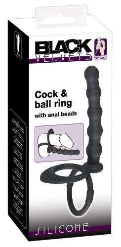 Artikelbild des Artikels “Black Velvets Cock & ball ring “