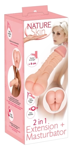 Artikelbild des Artikels “Nature Skin 2in1 Extension+Masturbator “