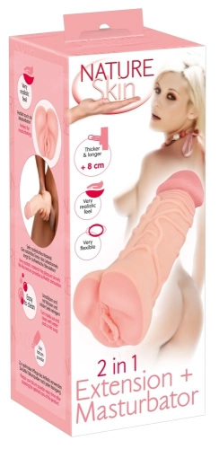 Artikelbild des Artikels “Nature Skin 2in1 Extension+Masturbator “