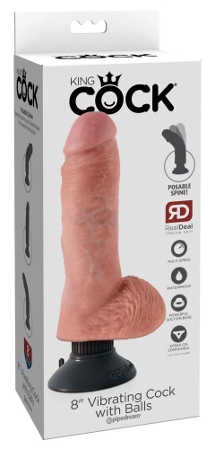 Artikelbild des Artikels “KC 8 Vibrating Cock with Ball “