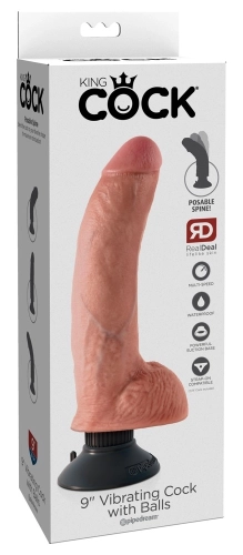 Artikelbild des Artikels “KC 9 Vibrating Cock with Balls “