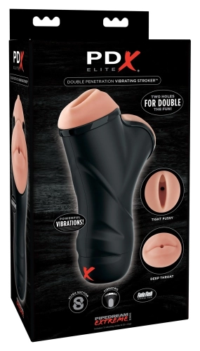 Artikelbild des Artikels “PDX Elite Double Penetration Vibrating Stroker “