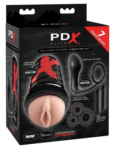 Artikelbild des Artikels “PDX Elite Ass-gasm Vibrating Kit “