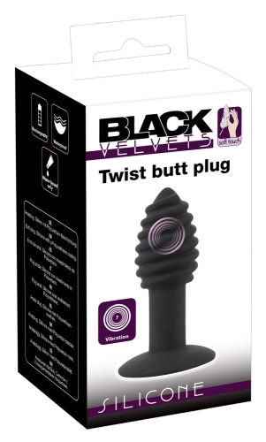 Artikelbild des Artikels “Black Velvets Twist butt plug “