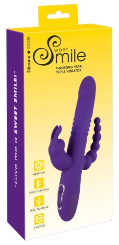Artikelbild des Artikels “Sweet Smile Triple Thrusting Vibrator “