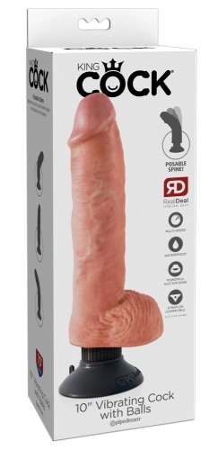 Artikelbild des Artikels “King Cock 10inch Vibr./w.balls “