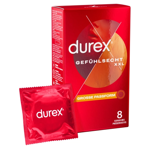 Artikelbild des Artikels “DUREX Gefühlsecht XXL 8 St. -New Design- “