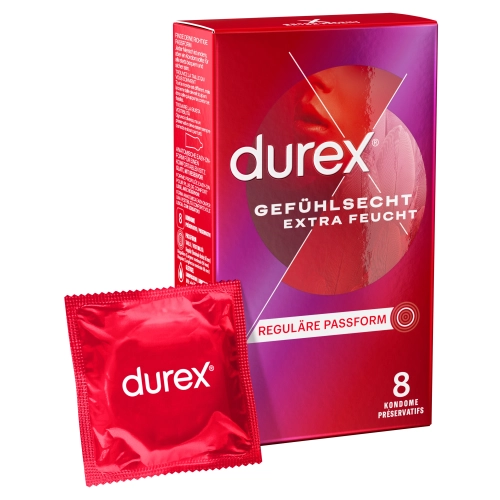 Artikelbild des Artikels “DUREX Gefühlsecht Extra Feucht 8 St. -New Design- “