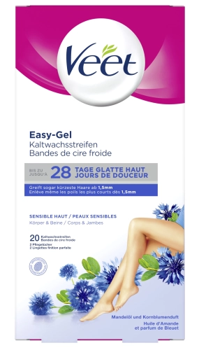 Artikelbild des Artikels “VEET Kaltwachsstreifen für sensible Haut “