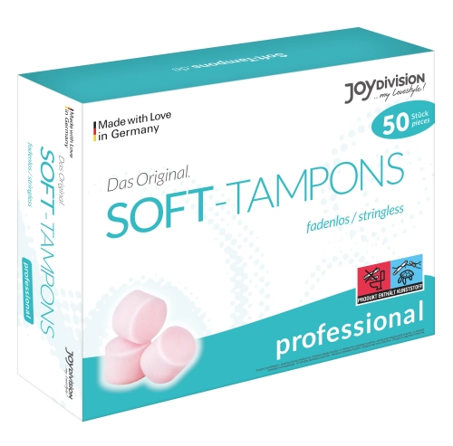 Artikelbild des Artikels “JOYDIV. Soft-Tampons Professional 50er Packung “
