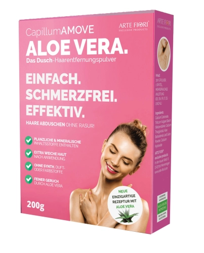 Artikelbild des Artikels “ARTE FIORI Capillum Amove Aloe Vera Enthaarungspulver 200g “