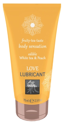 Artikelbild des Artikels “SHIATSU Edible Love lubricant White Tea & Peach 75ml “