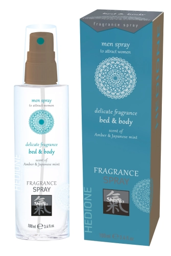 Artikelbild des Artikels “SHIATSU Bed & Body spray Pheromone - Amber & Japanese Mint 100ml “