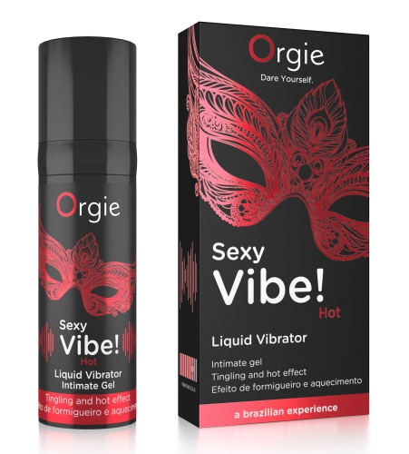 Artikelbild des Artikels “ORGIE Sexy Vibe! Hot Liquid Vibrator 15ml “