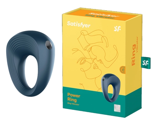 Artikelbild des Artikels “SATISFYER Power Ring Vibrator dark blue “