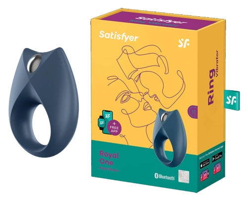 Artikelbild des Artikels “SATISFYER Royal One Ring Vibrator blue “