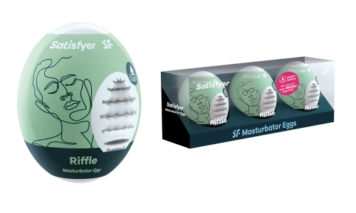 Artikelbild des Artikels “SATISFYER Men Masturbator Egg Riffle 3er Set “