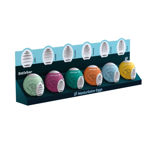 Artikelbild des Artikels “SATISFYER Men Masturbator Egg assorted 6er Set “
