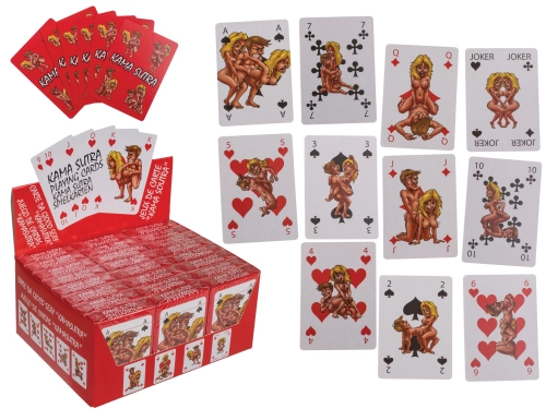 Artikelbild des Artikels “Spielkarten Kamasutra Comic, 54 Karten “