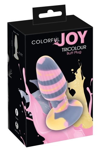 Artikelbild des Artikels “Colorful Joy Tricolour Butt plug “