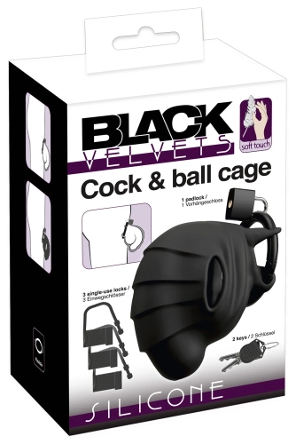 Artikelbild des Artikels “Black velvets Cock & Ball cage “