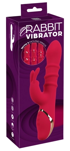 Artikelbild des Artikels “Rabbit Vibrator with 3 moving rings “