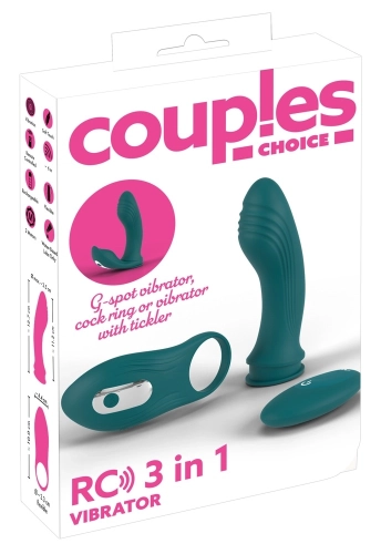 Artikelbild des Artikels “Couples Choice RC  3in1 Vibrator “