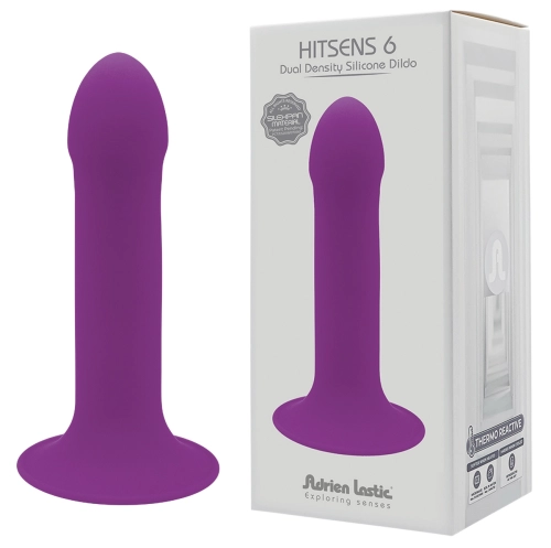 Artikelbild des Artikels “ADRIEN LASTIC Hitsens 6 Dual Density Silicone Dildo purple “