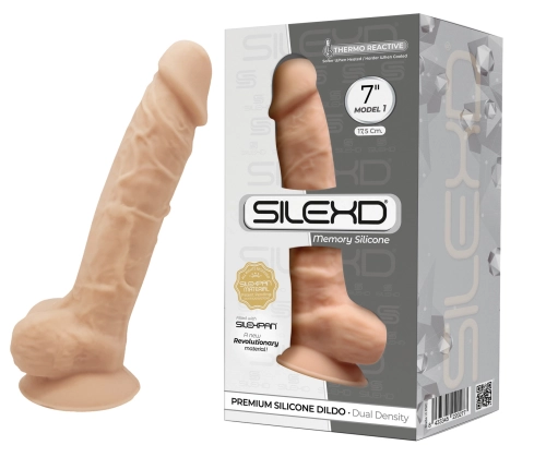 Artikelbild des Artikels “SILEXD Dual Density Silicone Dildo Model 1 flesh (7