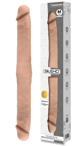 Artikelbild des Artikels “SILEXD Dual Density Silicone Double Dong Dildo M flesh (16,5
