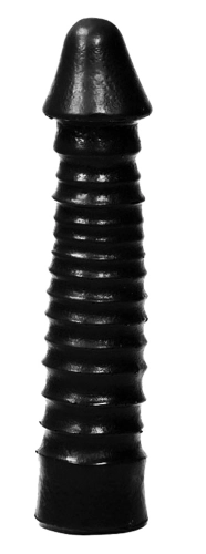 Artikelbild des Artikels “ALL BLACK Ripple-Penis-Dildo 26cm lang “