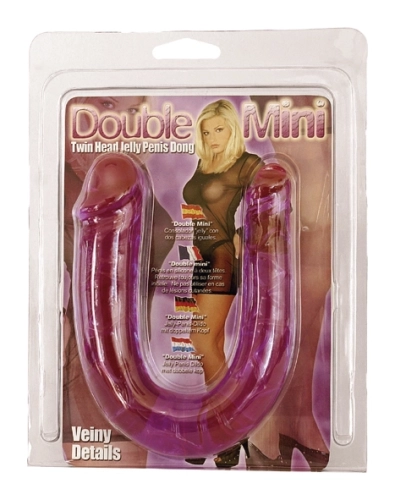Artikelbild des Artikels “Double Mini Jelly Penis Dong lila “
