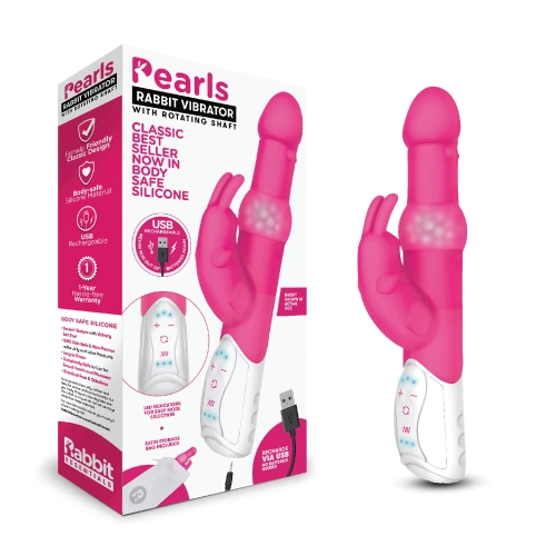 Artikelbild des Artikels “RABBIT ESSENTIALS Pearls with rotating shaft pink “