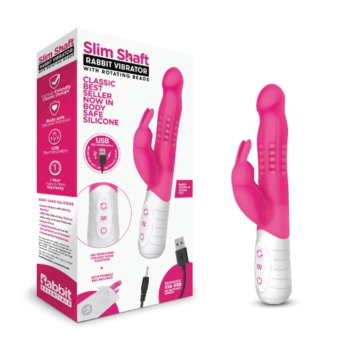 Artikelbild des Artikels “RABBIT ESSENTIALS Slim shaft with rotating beads pink “