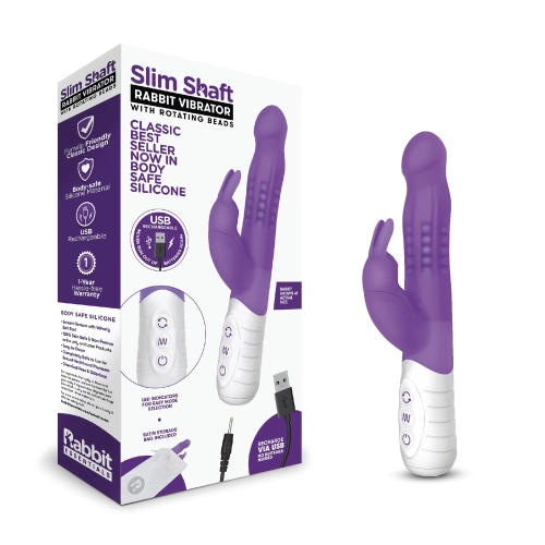 Artikelbild des Artikels “RABBIT ESSENTIALS Slim shaft with rotating beads purple “