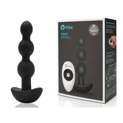 Artikelbild des Artikels “b-Vibe Triplet Anal Beads Black “