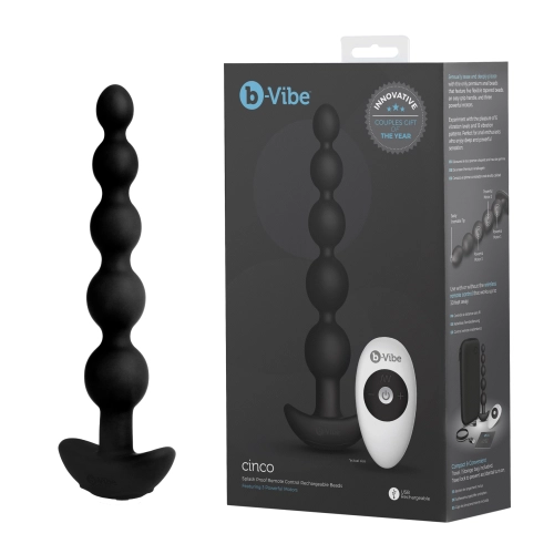 Artikelbild des Artikels “b-Vibe Cinco Anal Beads Black “