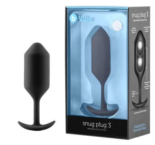 Artikelbild des Artikels “b-Vibe Snug Plug 3 Black “