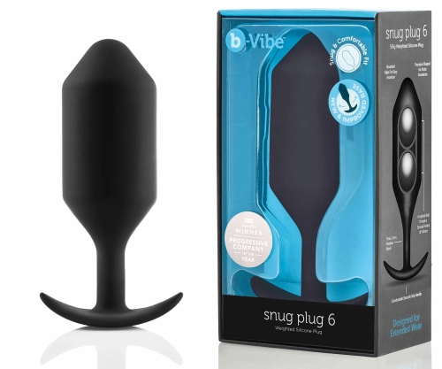 Artikelbild des Artikels “b-Vibe Snug Plug 6 Black “