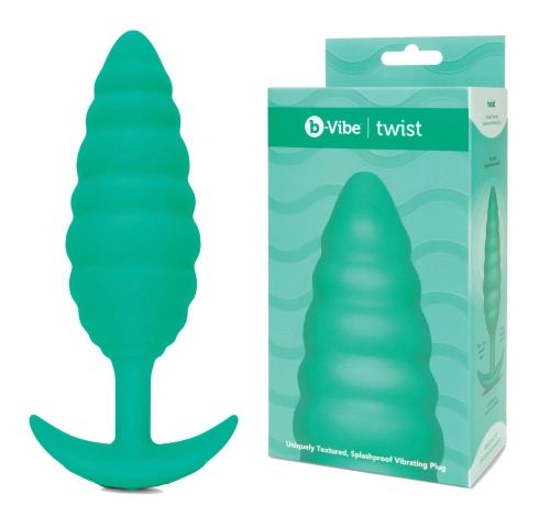 Artikelbild des Artikels “b-Vibe Twist Texture Plug Green “